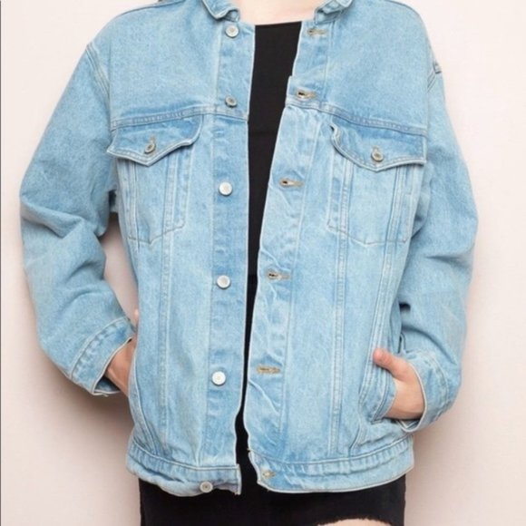Brandy melville John Galt Denim Jacket - Picture 1 of 1
